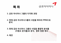 [경영전략] 금호 아시아나의 다각화 과정-2