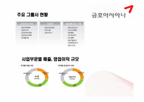 [경영전략] 금호 아시아나의 다각화 과정-5
