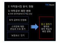 [마케팅조사] YBM어학원 마케팅전략-10