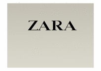 [마케팅전략] SPA브랜드 자라(ZARA) 골드미스 시장 성공전략-1