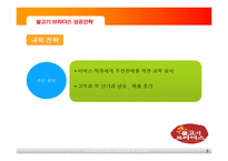 [외식기업성공사례] 불고기 브라더스 성공전략-9