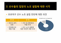 [스포츠 인사관리] 선수노동조합의 필요성 및 의미-7