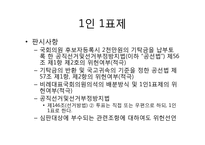 [헌법] 1인 1표제-5