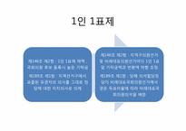 [헌법] 1인 1표제-8