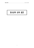 [청소년문화] 청소년의 성과 흡연-1