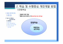 [인적자원개발] 제4장 개인개발방법-11
