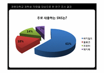 [커뮤니케이션] 20대 대학생들의 SNS(소셜네트워크서비스) 선택에 대한 연구-17