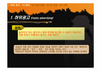[광고론] 허위광고와 기만광고-3