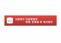 [사회복지행정론] 공공과 민간 사회복지전달체계의 문제점과 개선방안-6