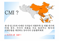 치앙마이 이니셔티브(cmi, Chiang Mai Initiative)-5