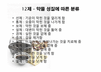 [한의학] `탕액 서례`편-17