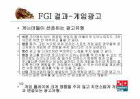 [조사방법론] 게임 광고시장의 성장에 따른 도미노 피자의 전략적 제휴에 관한 조사-17