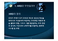 [인적자원관리론] HRD(인적자원개발)의 이해와 사례-6