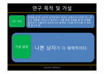 [일반심리학] 나쁜 남자와 매력지수간의 상관관계 분석-7
