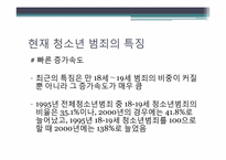 [청소년문제와보호] 청소년 범죄-9