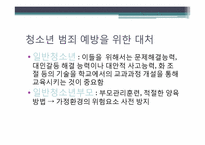 [청소년문제와보호] 청소년 범죄-18