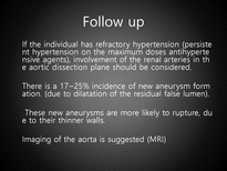 [PBL] Treatment of Aortic Dissection(대동맥박리)(영문)-9