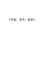 [평생교육개론] 독일 호주 일본의 평생교육-1