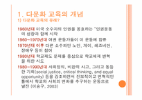 [유아교육] 다문화 교육-4