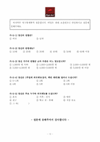 [마케팅]피자헛 브랜드 파워 측정 설문지-12