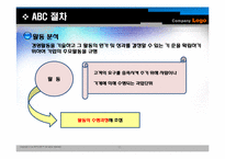 [원가관리]ABC 및 ABM의 기본개념과 사례-20