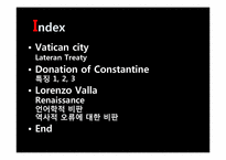 로렌조 발라(Lorenzo Valla) 바티칸시국, 콘스탄티누스의 기증장에 대하여-2