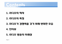 [방송컨텐츠]라디오 방송의 역사와 미래상-2