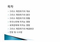 [국제금융] 그리스 재정위기-2