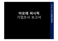아모레 퍼시픽 기업조사-1