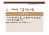 쌀 소득 보전 직접 지불 사업-5