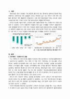 경제위기와 산업구조분석을 통해 살펴본 메모리 칩 시장의 낮은 수익성 요인-2