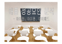 [국제경영] 애플 성공요인 분석 -아이팟, 아이폰, 아이패드-1