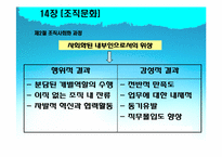 [조직행동론] 14장 조직문화-20