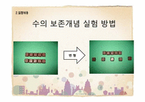 [발달 심리학] 피아제의 보존성 개념 실험-10