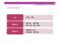 [진로상담] 중학생 진로교육 프로그램-2