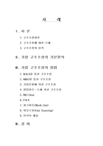 기업구조조정 레포트-2