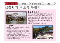 [한국지리] 관광도시로써 김천의 문제점, 활성화 방안-9