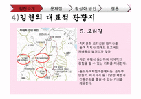 [한국지리] 관광도시로써 김천의 문제점, 활성화 방안-11