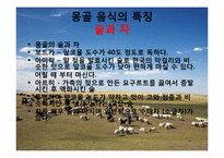 몽골의 식생활 레포트-12