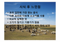 몽골의 식생활 레포트-16
