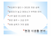 비만의 예방과 관리를 위한 식생활 계획-8