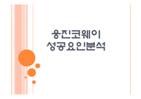 [웅진코웨이] 웅진코웨이 성공요인 분석 PPT자료-1