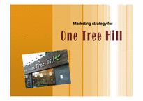 신촌 원트리힐(one tree hill)마케팅분석<영문레포트>-1