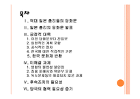 [일본 총리 식민통지 사죄 담화] 담화 발표 이후 한일관계의 변화와 향후 전망 PPT자료-2