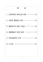 [통일방안] 한국정부의 통일 대비방안-2