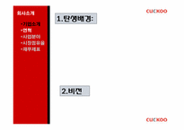 [마케팅전략] 쿠쿠(CUCKOO)홈시스의 성공 전략-6