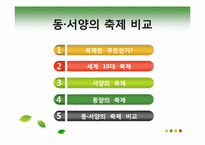 [관광과문화행동] 동서양의 축제 비교-2