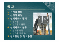 [정치학개론] 선거제도의 이해-2