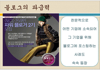 [문학과사회] 블로그 신드롬에 관한 고찰-9