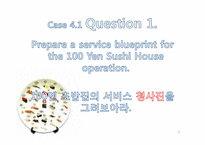 [서비스운영관리] 100엔 스시 하우스 사례-8